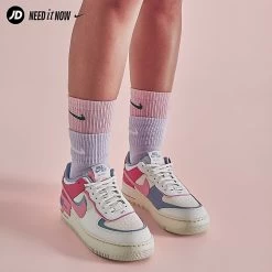 Women's Nike Air Force 1 Shadow Casual Shoes Sail/Sea Coral/Indigo Haze/Coral Chalk - DV7449 101