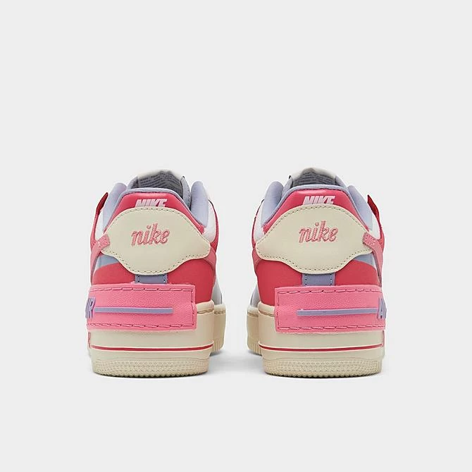 Women's Nike Air Force 1 Shadow Casual Shoes Sail/Sea Coral/Indigo Haze/Coral Chalk - DV7449 101 4 Women's Nike Air Force 1 Shadow Casual Shoes Sail/Sea Coral/Indigo Haze/Coral Chalk - DV7449 101 - Image 4