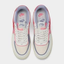 Women's Nike Air Force 1 Shadow Casual Shoes Sail/Sea Coral/Indigo Haze/Coral Chalk - DV7449 101 10 Women's Nike Air Force 1 Shadow Casual Shoes Sail/Sea Coral/Indigo Haze/Coral Chalk - DV7449 101 -Nike Women Shop DV7449 101 P5