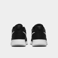 Women's Nike Tanjun Casual Shoes Black/White/Volt/Black - DV7786 001 -Nike Women Shop DV7786 001 P4