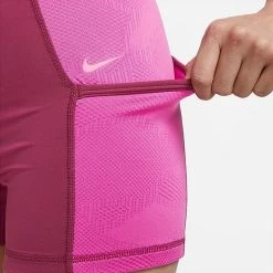 Women's Nike Pro Dri-FIT Femme Shorts Rosewood/Active Fuchsia//Pinksicle/Pinksicle - DX0059 653 -Nike Women Shop DX0059 653 M4