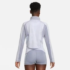 Women's Nike Dri-FIT Quarter Zip Training Top Indigo Haze/Oxygen Purple/Gridiron - DX0065 519 6 Women's Nike Dri-FIT Quarter Zip Training Top Indigo Haze/Oxygen Purple/Gridiron - DX0065 519 -Nike Women Shop DX0065 519 M3