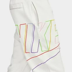 Nike Club Fleece+ Futura Logo Fleece Sweatpants Phantom - DX0547 030 -Nike Women Shop DX0547 030 M4