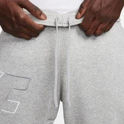 Nike Club Fleece+ Futura Logo Fleece Sweatpants Dark Grey Heather - DX0547 063 -Nike Women Shop DX0547 063 M5