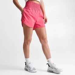 Women's Nike One Dri-FIT 3 Inch Shorts Sea Coral - DX6642 894 -Nike Women Shop DX6642 894 M3