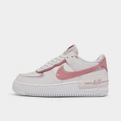 Women's Nike Air Force 1 Shadow Casual Shoes Phantom/Red Stardust/Pink Oxford/White - DZ1847 001