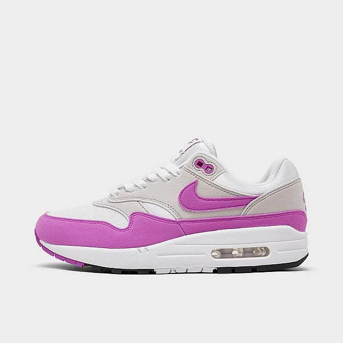 Women's Nike Air Max 1 '87 Casual Shoes Neutral Grey/Fuchsia Dream/White/Black - DZ2628 001 1 Women's Nike Air Max 1 '87 Casual Shoes Neutral Grey/Fuchsia Dream/White/Black - DZ2628 001