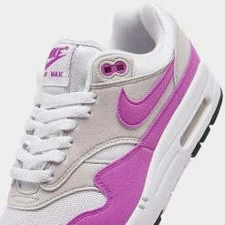 Women's Nike Air Max 1 '87 Casual Shoes Neutral Grey/Fuchsia Dream/White/Black - DZ2628 001 8 Women's Nike Air Max 1 '87 Casual Shoes Neutral Grey/Fuchsia Dream/White/Black - DZ2628 001 -Nike Women Shop DZ2628 001 P3