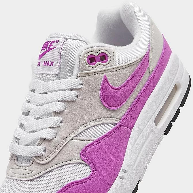 Women's Nike Air Max 1 '87 Casual Shoes Neutral Grey/Fuchsia Dream/White/Black - DZ2628 001 3 Women's Nike Air Max 1 '87 Casual Shoes Neutral Grey/Fuchsia Dream/White/Black - DZ2628 001 - Image 3