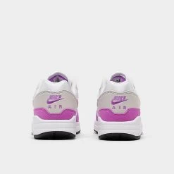Women's Nike Air Max 1 '87 Casual Shoes Neutral Grey/Fuchsia Dream/White/Black - DZ2628 001 9 Women's Nike Air Max 1 '87 Casual Shoes Neutral Grey/Fuchsia Dream/White/Black - DZ2628 001 -Nike Women Shop DZ2628 001 P4