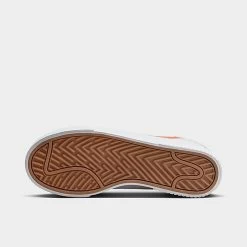 Women's Nike Court Legacy Lift Platform Casual Shoes White/Rattan/Black/Team Orange - DZ5203 100 -Nike Women Shop DZ5203 100 P6