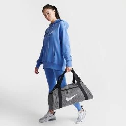 Women's Nike Plaid Gym Bag Sail/Black/White - FB2857 133