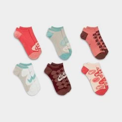 Women's Nike Everyday Lightweight Training No-Show Socks (6-Pack) Multicolor - FB3281 901 5 Women's Nike Everyday Lightweight Training No-Show Socks (6-Pack) Multicolor - FB3281 901 -Nike Women Shop FB3281 901 P4