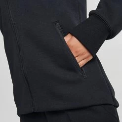 Women's Nike Sportswear Tech Fleece Windrunner Full-Zip Hoodie Black - FB8338 010 11 Women's Nike Sportswear Tech Fleece Windrunner Full-Zip Hoodie Black - FB8338 010 -Nike Women Shop FB8338 010 M6