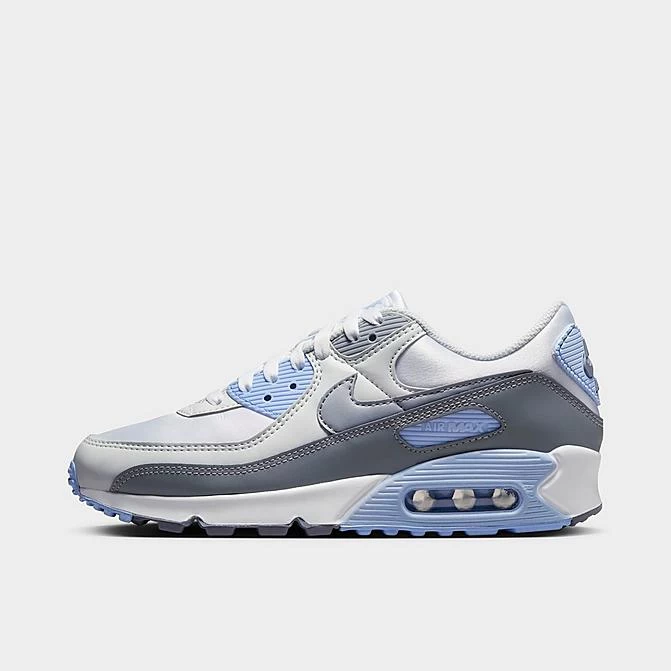 Women's Nike Air Max 90 Casual Shoes White/Photon Dust/Cobalt Bliss/Wolf Grey - FB8570 100 1 Women's Nike Air Max 90 Casual Shoes White/Photon Dust/Cobalt Bliss/Wolf Grey - FB8570 100