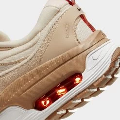 Women's Nike Air Max Bliss SE Casual Shoes Pale Ivory/Picante Red/Summit White/Oatmeal/Desert/Cacao Wow - FB9752 100 -Nike Women Shop FB9752 100 P3