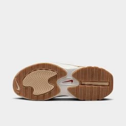 Women's Nike Air Max Bliss SE Casual Shoes Pale Ivory/Picante Red/Summit White/Oatmeal/Desert/Cacao Wow - FB9752 100 -Nike Women Shop FB9752 100 P6