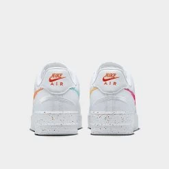 Women's Nike Air Force 1 '07 LX Casual Shoes White/Washed Teal/White/Safety Orange/Rush Pink - FD4622 131 9 Women's Nike Air Force 1 '07 LX Casual Shoes White/Washed Teal/White/Safety Orange/Rush Pink - FD4622 131 -Nike Women Shop FD4622 131 P4