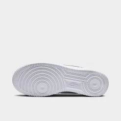 Women's Nike Air Force 1 Low SE Patent Casual Shoes White/Sanddrift/Velvet Brown - FD9873 100 -Nike Women Shop FD9873 100 P6