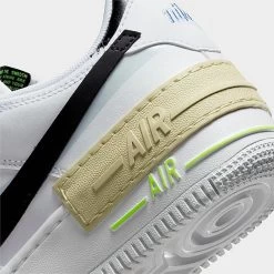 Women's Nike Air Force 1 Shadow Casual Shoes White/Black/Team Gold/Pure Platinum/Pink Spell/Cobalt Bliss - FJ0735 100 8 Women's Nike Air Force 1 Shadow Casual Shoes White/Black/Team Gold/Pure Platinum/Pink Spell/Cobalt Bliss - FJ0735 100 -Nike Women Shop FJ0735 100 P3