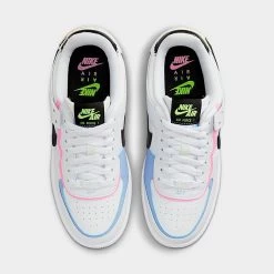 Women's Nike Air Force 1 Shadow Casual Shoes White/Black/Team Gold/Pure Platinum/Pink Spell/Cobalt Bliss - FJ0735 100 10 Women's Nike Air Force 1 Shadow Casual Shoes White/Black/Team Gold/Pure Platinum/Pink Spell/Cobalt Bliss - FJ0735 100 -Nike Women Shop FJ0735 100 P5
