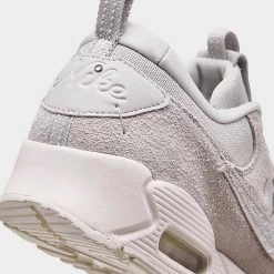 Women's Nike Air Max 90 Futura Casual Shoes Photon Dust/Sail/Tawny/Photon Dust - FJ4558 025 -Nike Women Shop FJ4558 025 P3