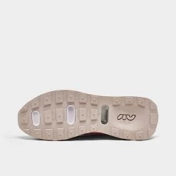 Women's Nike Air Max Flyknit Racer Casual Shoes White/Pearl Pink/Football Grey/Medium Soft Pink - FJ4577 100 -Nike Women Shop FJ4577 100 P6