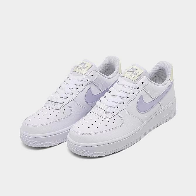 Women's Nike Air Force 1 Low Casual Shoes Coconut Milk/Oxygen Purple/White - FN3501 101 2 Women's Nike Air Force 1 Low Casual Shoes Coconut Milk/Oxygen Purple/White - FN3501 101 - Image 2