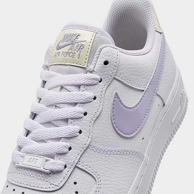 Women's Nike Air Force 1 Low Casual Shoes Coconut Milk/Oxygen Purple/White - FN3501 101 3 Women's Nike Air Force 1 Low Casual Shoes Coconut Milk/Oxygen Purple/White - FN3501 101 - Image 3
