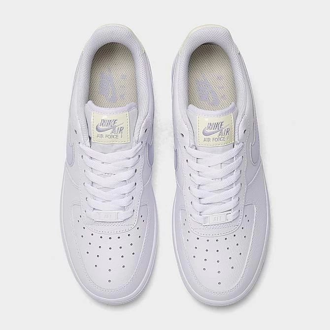 Women's Nike Air Force 1 Low Casual Shoes Coconut Milk/Oxygen Purple/White - FN3501 101 5 Women's Nike Air Force 1 Low Casual Shoes Coconut Milk/Oxygen Purple/White - FN3501 101 - Image 5