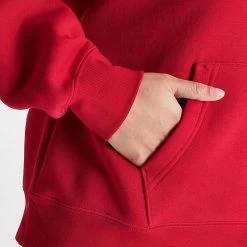 Nike Women's Jordan Brooklyn Fleece Hoodie Gym Red - FN4488 687 -Nike Women Shop FN4488 687 M6