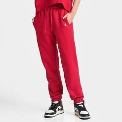 Nike Women's Jordan Brooklyn Fleece Pants Gym Red - FN4494 687