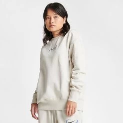 Women's Nike Sportswear Swoosh Life Phoenix Fleece Oversized Crewneck Sweatshirt Light Orewood Brown - FN7703 104 8 Women's Nike Sportswear Swoosh Life Phoenix Fleece Oversized Crewneck Sweatshirt Light Orewood Brown - FN7703 104 -Nike Women Shop FN7703 104 M3